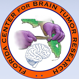 Center for Brain Tumor Research logo blue background